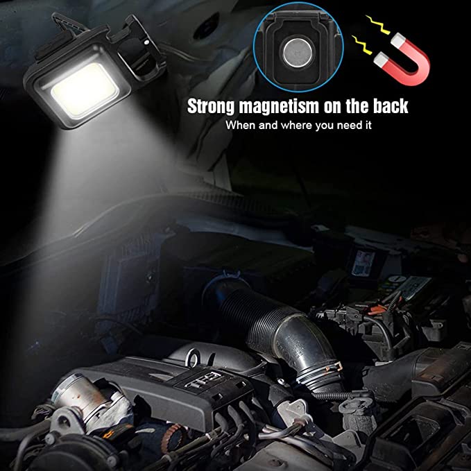 Linterna LED Multiusos de Bolsillo