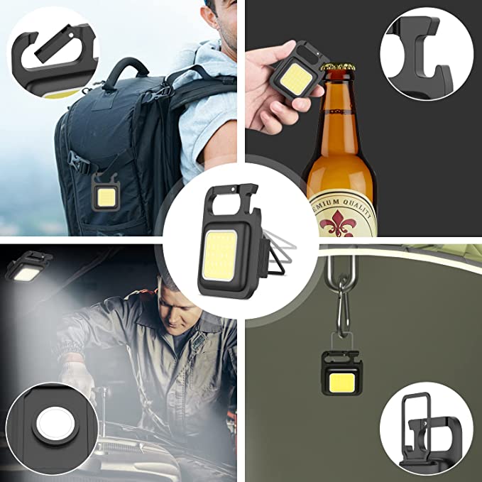 Linterna LED Multiusos de Bolsillo