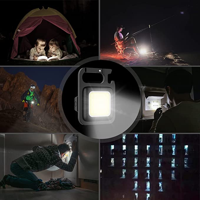 Linterna LED Multiusos de Bolsillo