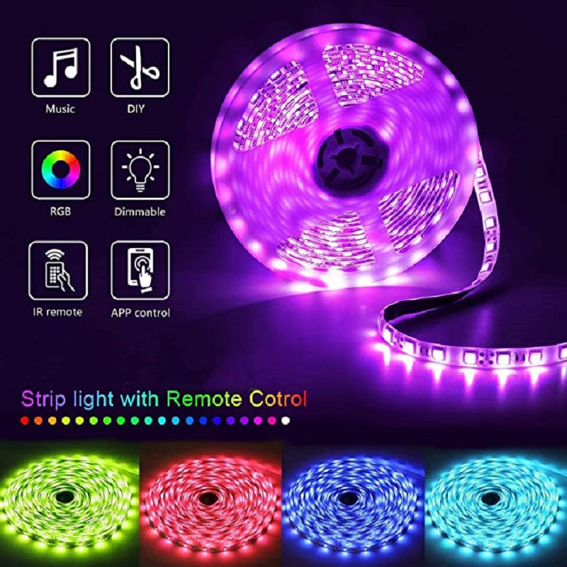 Cinta Decorativa Luz Led (Multicolor)