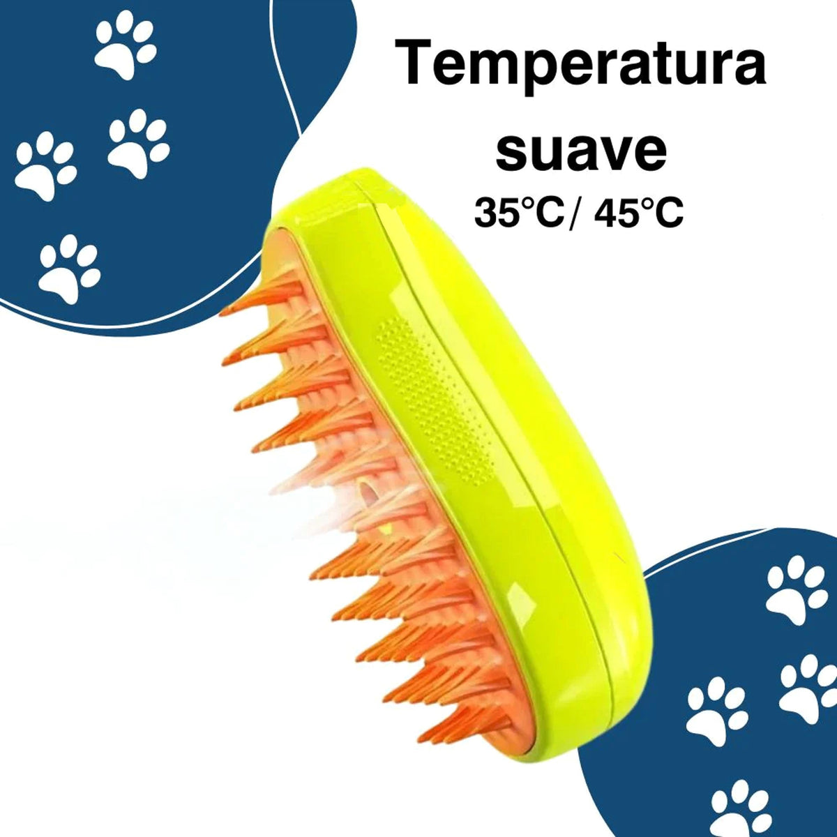 Vapurr® Cepillo a Vapor para Perros y Gatos